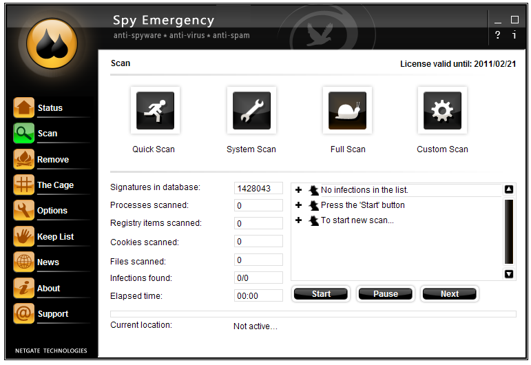 Spy Emergency screen shot